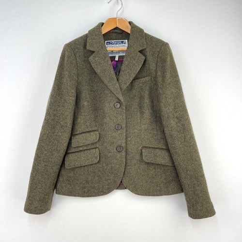 Joules tweed blazer womens - joules,