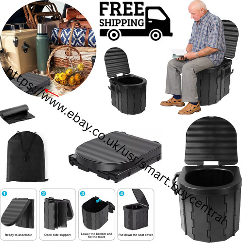 Folding toilet car outdoor - folding,
