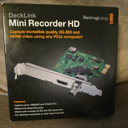 Blackmagic decklink mini - decklink,
