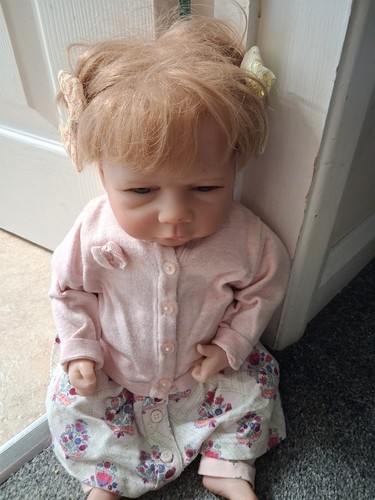 Reborn baby girl doll full - baby,