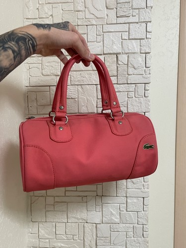 Vintage y2k lacoste handbag - lacoste,