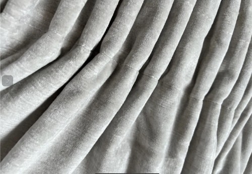 Beautiful heavy silver velvet - heavy,