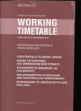 NR Working Timetable - Section