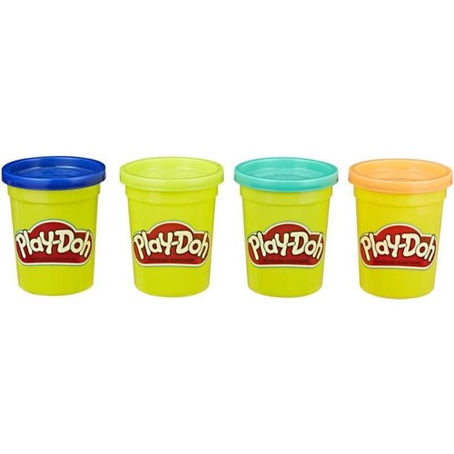 Play doh wild colours set - wild, (4