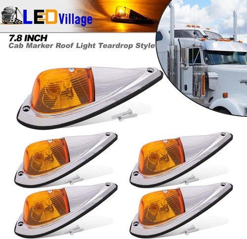 Amber teardrop roof running - amber,