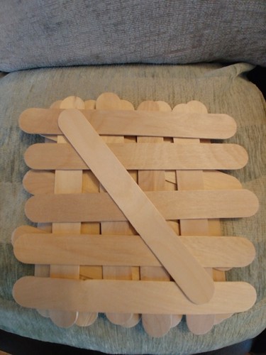 Large natural wooden - natural,