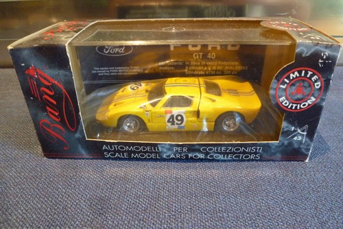 Bang ford 40 diecast - ford, gt