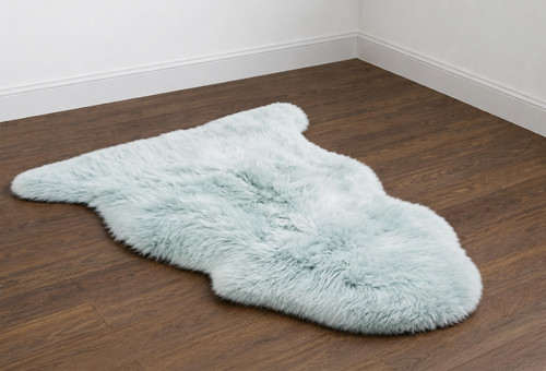 Genuine sheepskin rug real - rug,