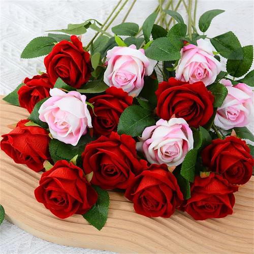 1pc artificial single - single, rose