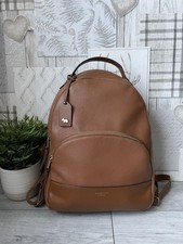 Radley London Dallington medium Tan leather zip-around backpack