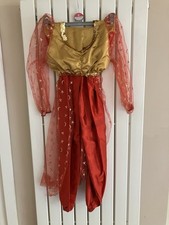Vintage Disney Store Jasmine Aladdin Costume Size 9-11 Years Princess 90’s