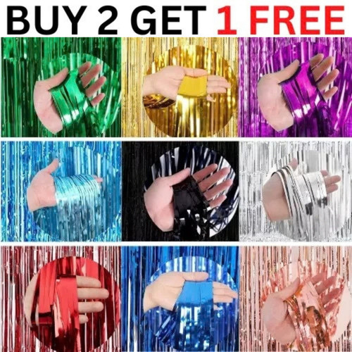 Foil fringe tinsel - foil,