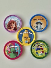 Merlin Legoland Pop Badge Bundle Of 5 Wizard Banana Brick Days Lego Friends