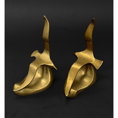 Vintage brass seagull - vintage, /