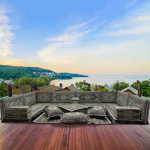Oriental seating area - oriental,