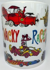 Wacky Races MUG American Animated TV Mean Machine Creepy Coupé Compact Pussycat 
