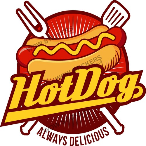 Sandwich mascot sticker - sandwich,