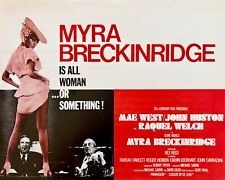 Myra Breckinridge 1970 mini poster Flyer Mae West Raquel Welch Farrah Fawcett
