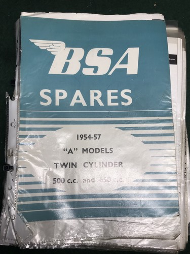 Bsa a10 500 650 - 500, 1954-57