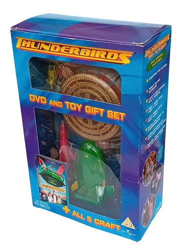 Thunderbirds dvd toy gift - thunderbirds,