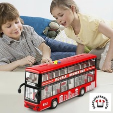 Red Double-Decker Bus with