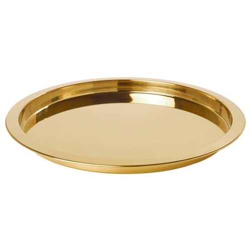 Brass colour serving - serving, tray