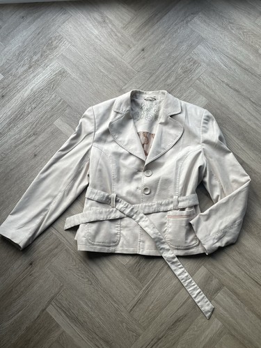Ladies light beige - beige, suede