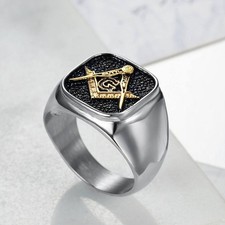 Freemason Masonic Ring Men