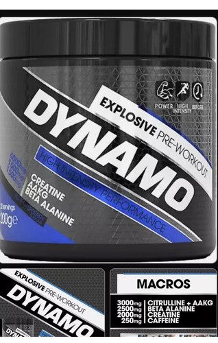 Preworkout protein dynamix - protein,