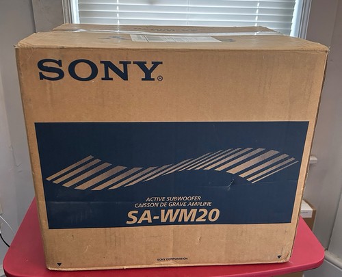 Sony sub wm20 50w - sub, sa-wm20