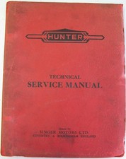 SINGER HUNTER 1 1/2 Saloon c1954 Workshop Manual