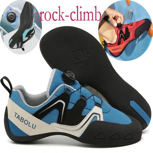 Men rock climbing - climbing, shoes