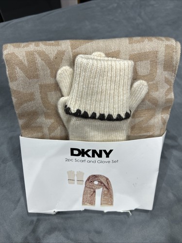 Dkny 2pc scarf and glove - dkny,