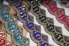 Multicoloured Embroidered