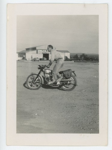Vintage photo triumph - vintage,