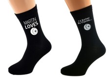 2 Pairs Socks. 1: Personalised