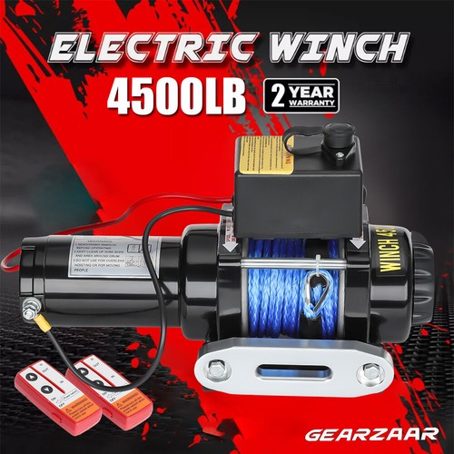 Gearzaar electric winch 12v - gearzaar,