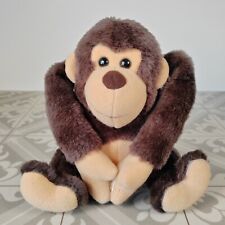 Vintage Avon Charlie Chimp Plush Soft Toy Monkey Brown 1980s