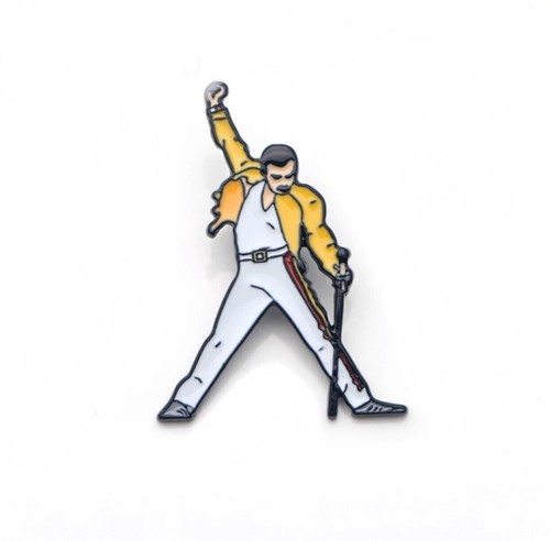 Freddie mercury enamel - mercury, pin