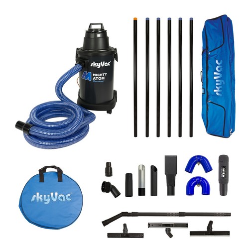 Gutter vacuum skyvac mighty - skyvac,