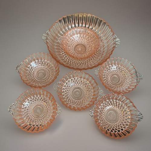 Antique depression glass - antique,