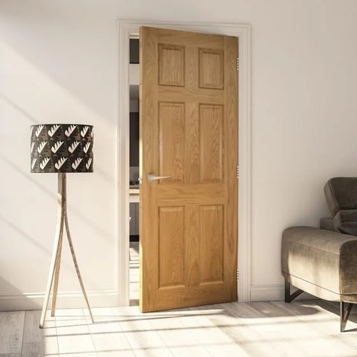 Panel oak door - oak, 78