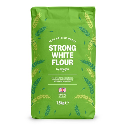 Strong white flour - strong,