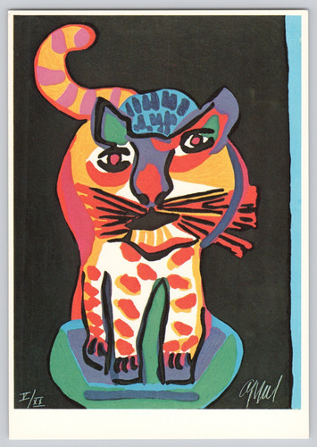 Postcard karel appel - postcard,