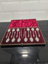 stunning Antique Cased Set Of