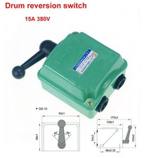 15A Drum Switch Forward/Off/Reverse Motor Control Rain-Proof Reversion 380V 