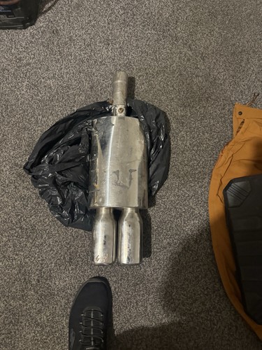 Stainless exhaust box - stainless,