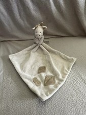 M&S Marks & Spencer Beige Giraffe Comforter blankie blanket soft toy 09398504