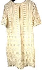 H&M Cream Lace Dress Size 8