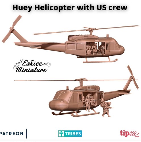 Bell huey - bell, uh-1